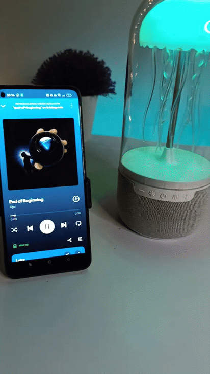 JellyWave Multi-Function Speaker Lamp